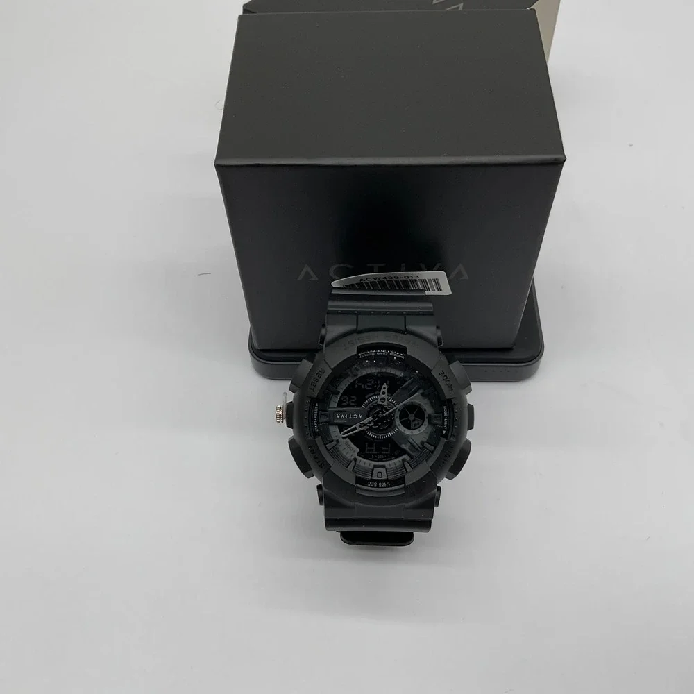 Activa Pixel X Invicta Digital Unisex Watch 50mm Black Sport ACW499-013 NEW